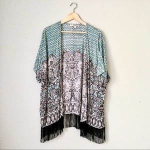 Kimono with Fringe